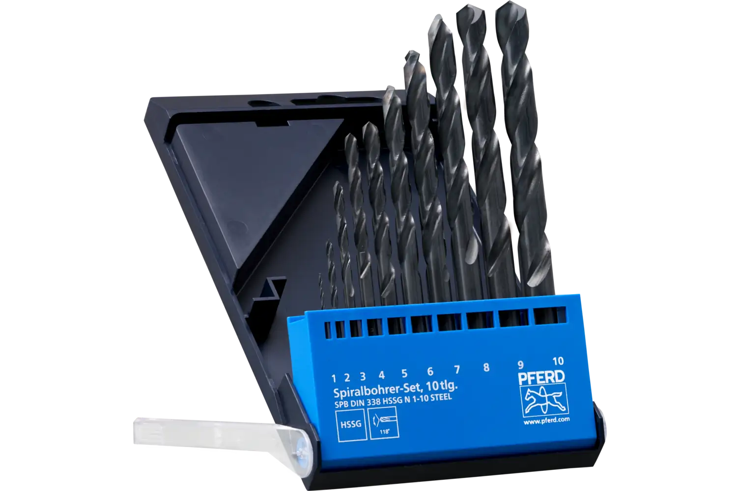 Set unelte / Consumabile Set unelte / Consumabile SET DIN 338 HSSG N 1-10 STEEL 10TLG