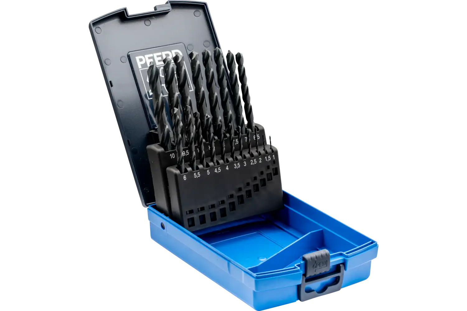 Set unelte / Consumabile Set unelte / Consumabile SET SPB DIN 338 HSSG N 1-10 STEEL 19TLG