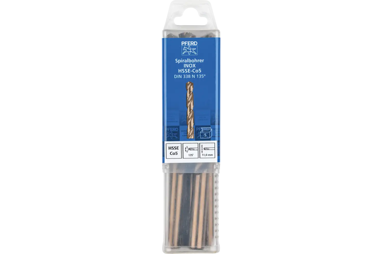 Burghiu elicoidal HSS SPB DIN 338 HSSE N 11,0 INOX