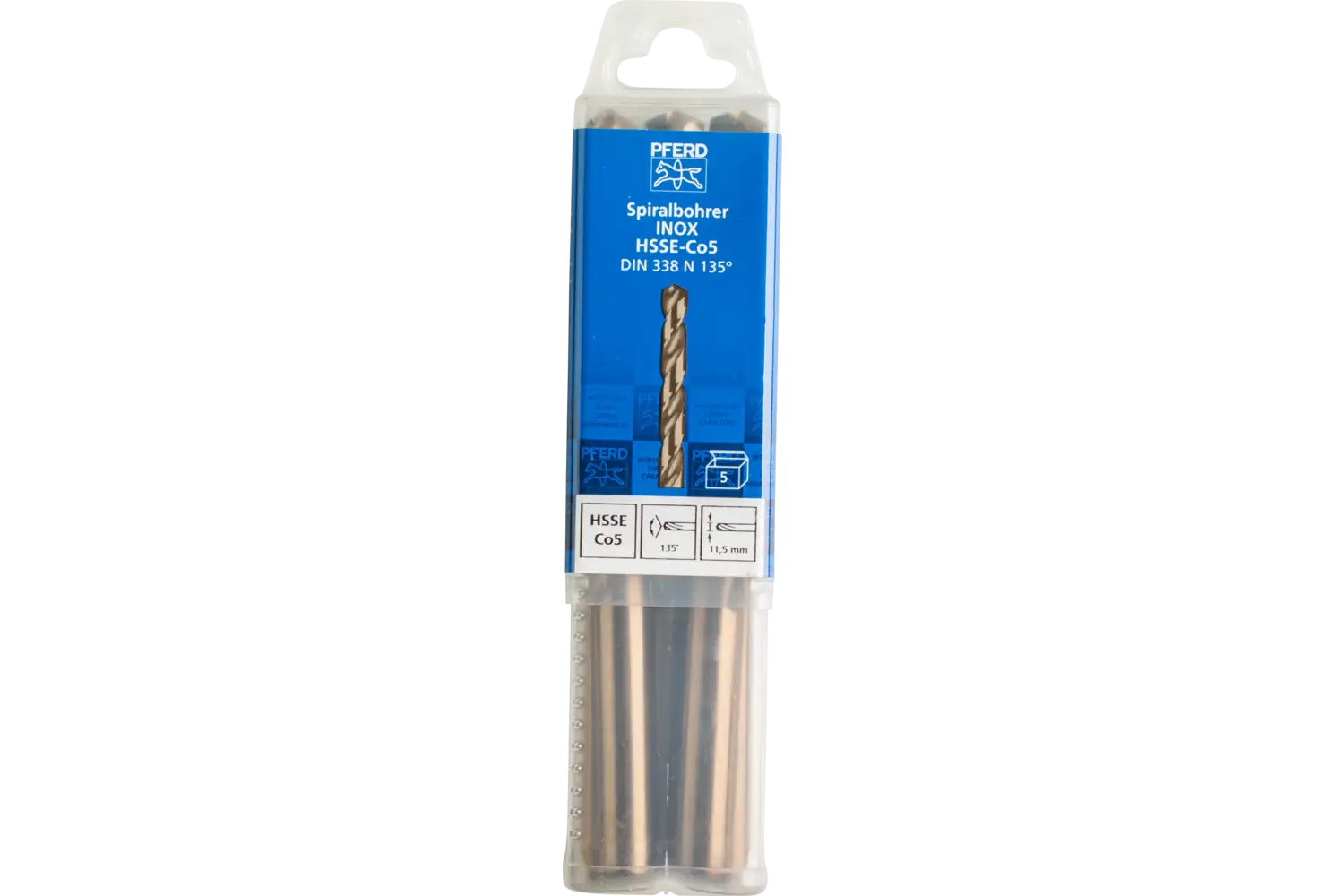 Burghiu elicoidal HSS SPB DIN 338 HSSE N 11,5 INOX