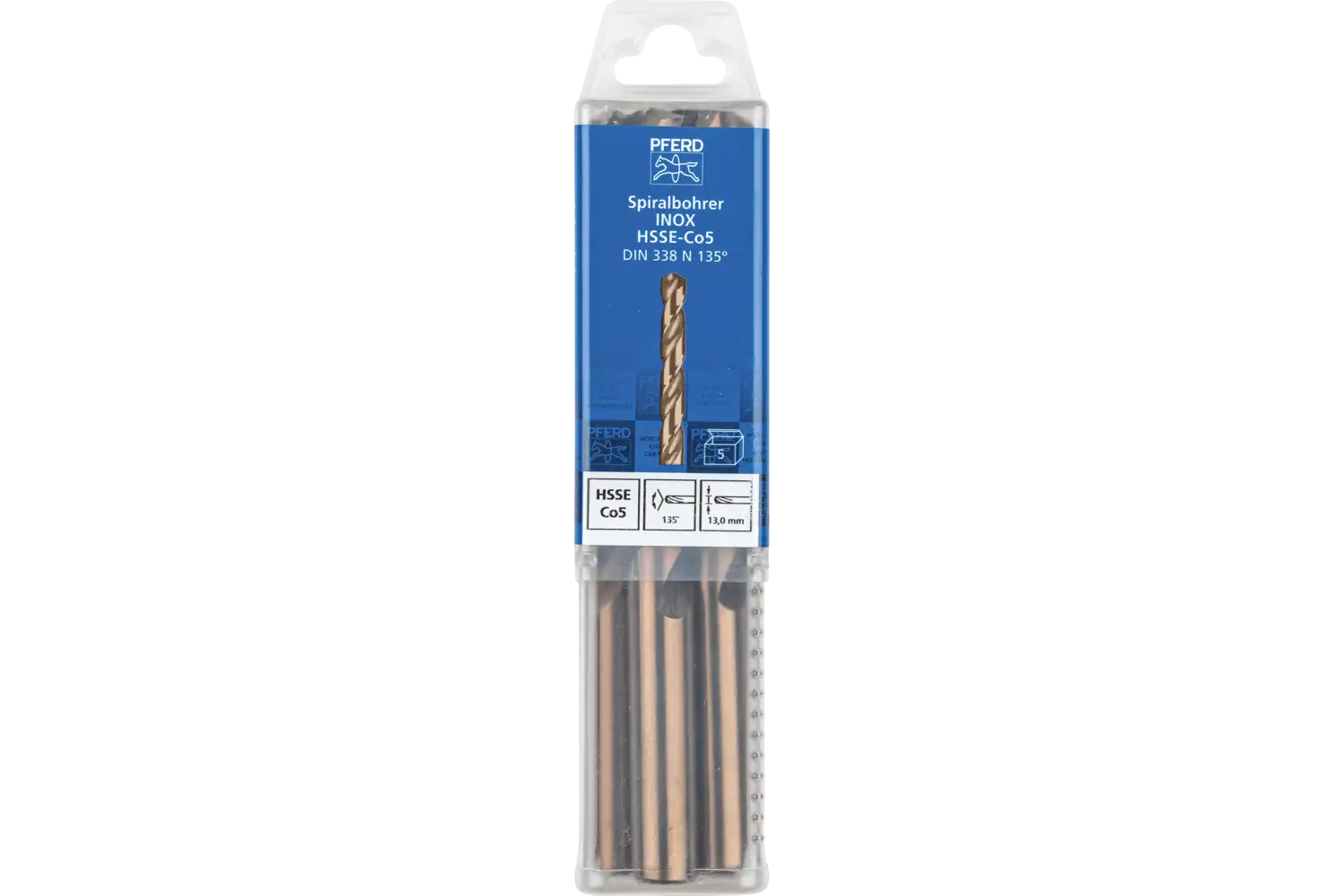 Burghiu elicoidal HSS SPB DIN 338 HSSE N 13,0 INOX