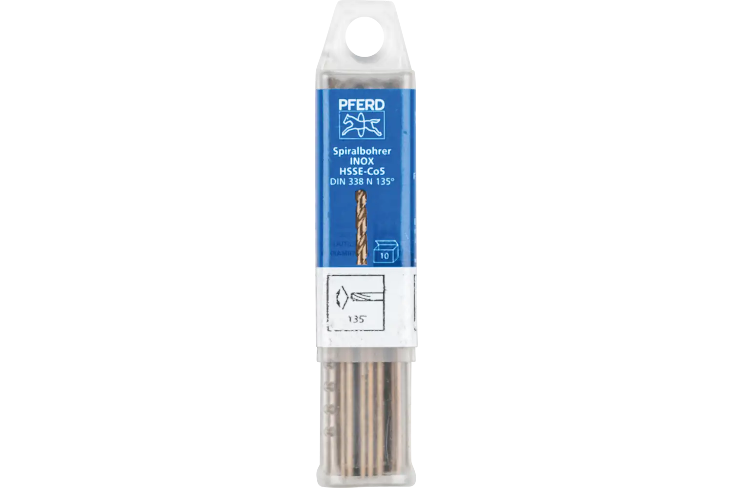 Burghiu elicoidal HSS SPB DIN 338 HSSE N 3,6 INOX