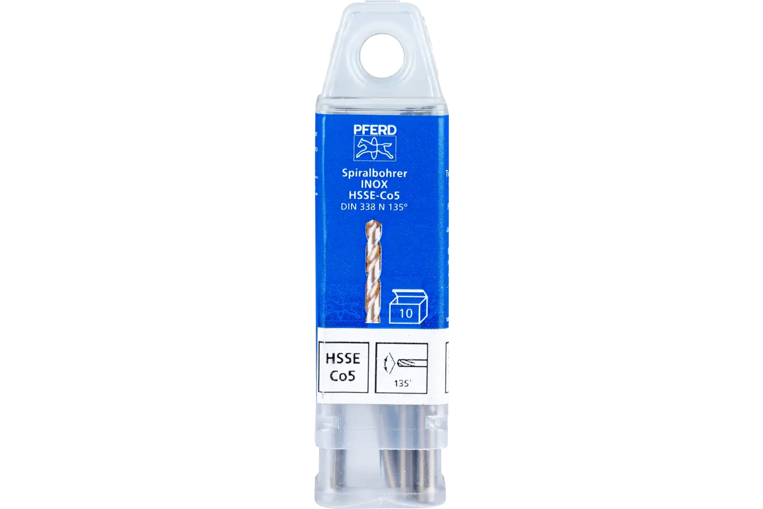 Burghiu elicoidal HSS SPB DIN 338 HSSE N 4,1 INOX