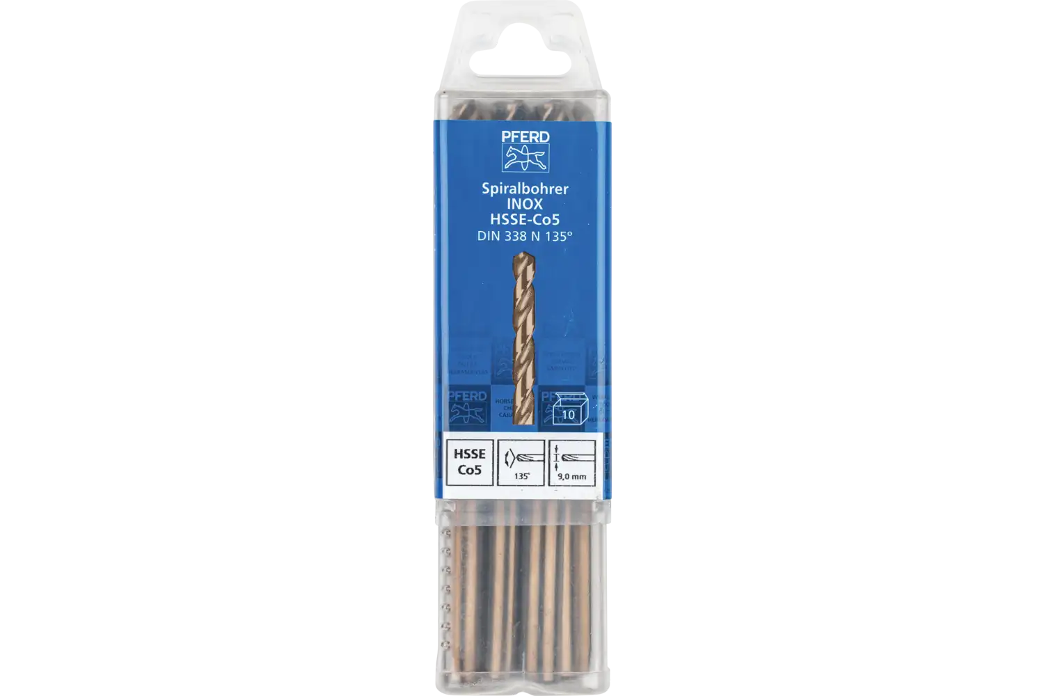 Burghiu elicoidal HSS SPB DIN 338 HSSE N 9,0 INOX