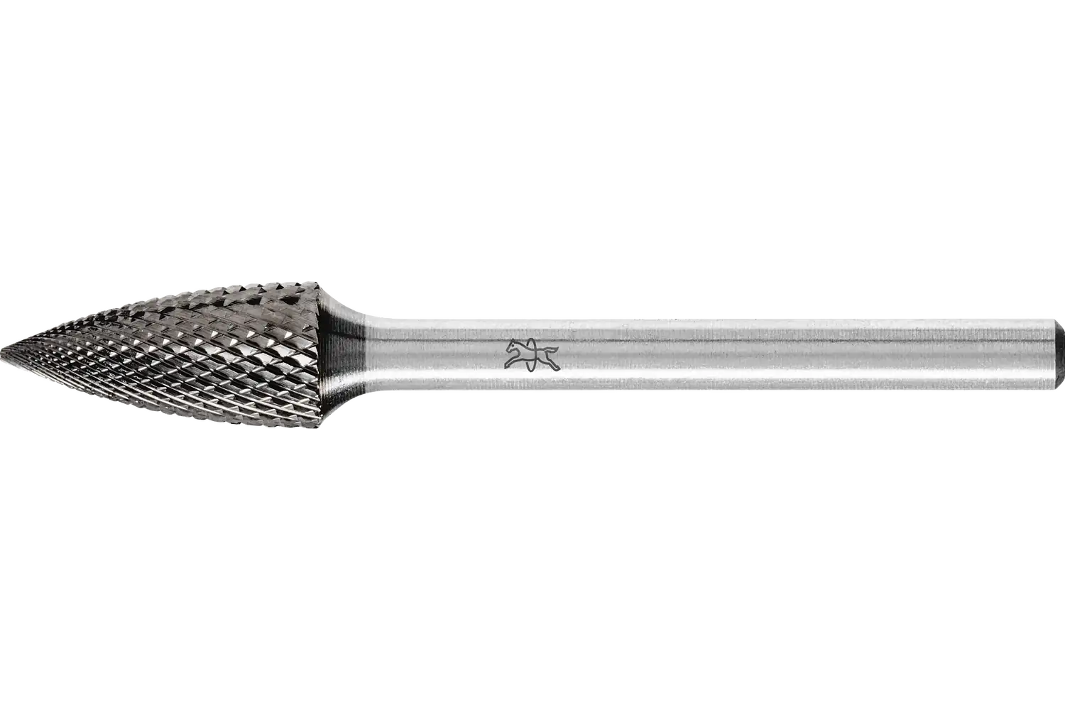 Freză biax din carbură metalică, formă de ogivă ascuțită (SPG) SPG 0613/3 MICRO HC-FEP