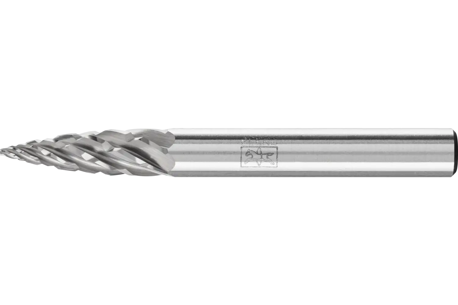 Freză biax din carbură metalică, formă de ogivă ascuțită (SPG) SPG 0618/6 STEEL