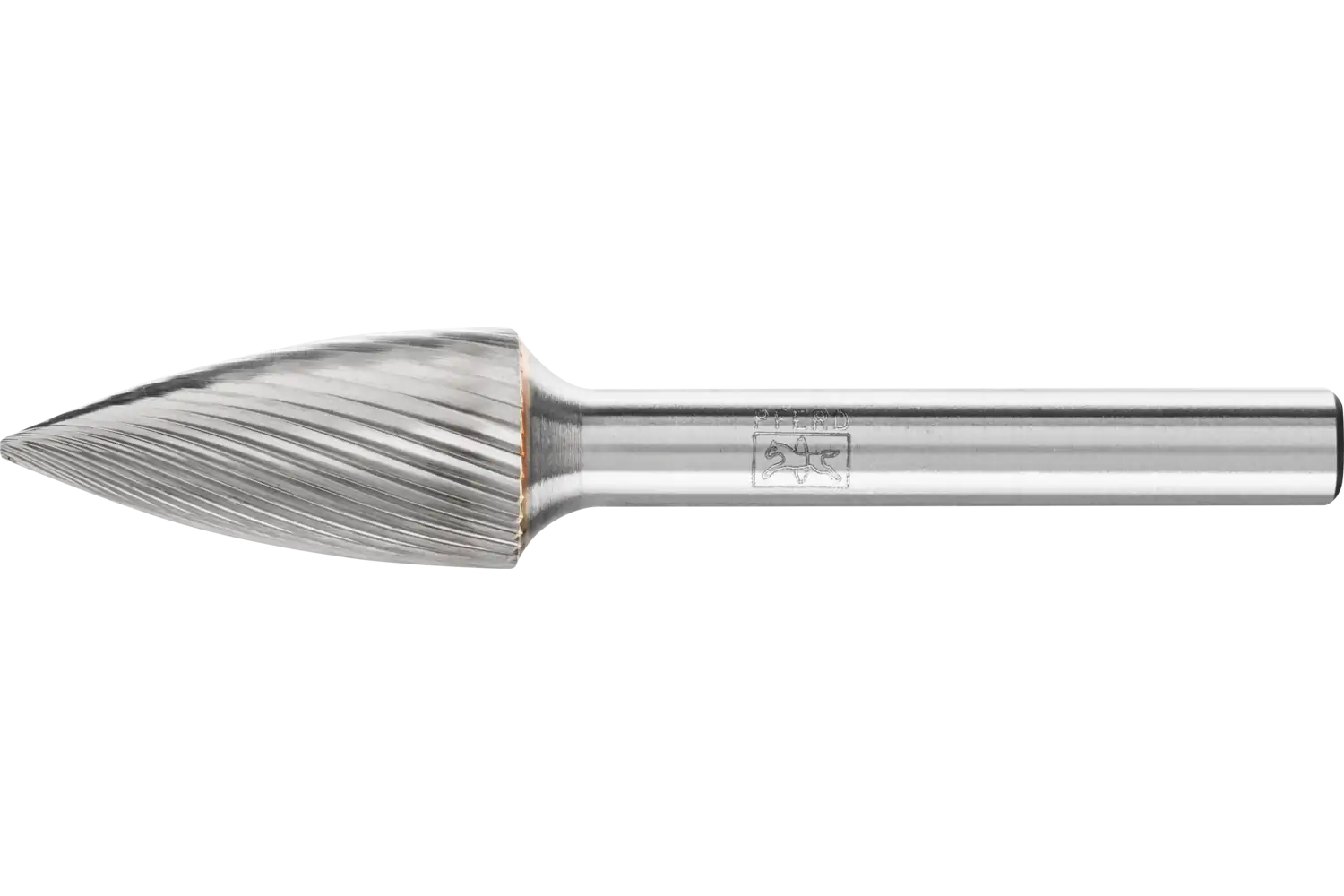 Freză biax din carbură metalică, formă de ogivă ascuțită (SPG) SPG 1225/6 Z5