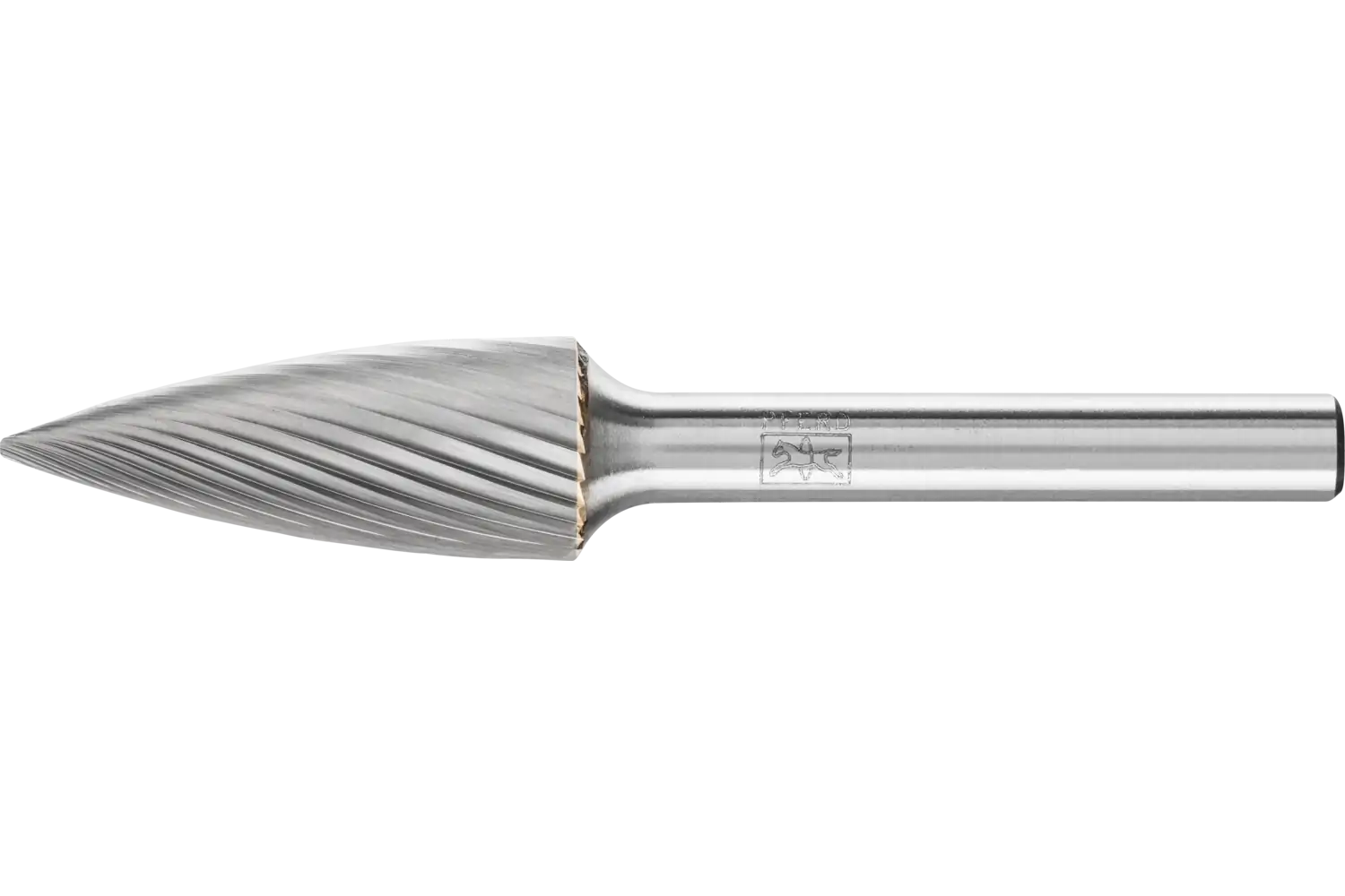 Freză biax din carbură metalică, formă de ogivă ascuțită (SPG) SPG 1230/6 Z3