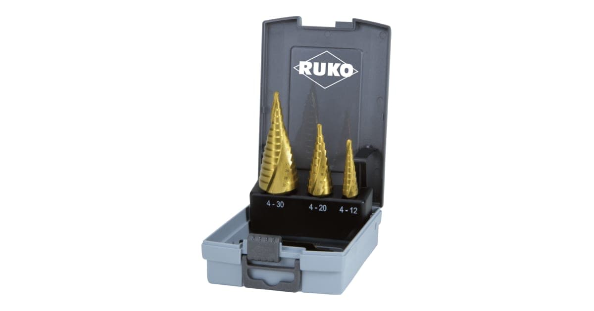 Set burghie treptate HSS - 3 piese 101026TRO