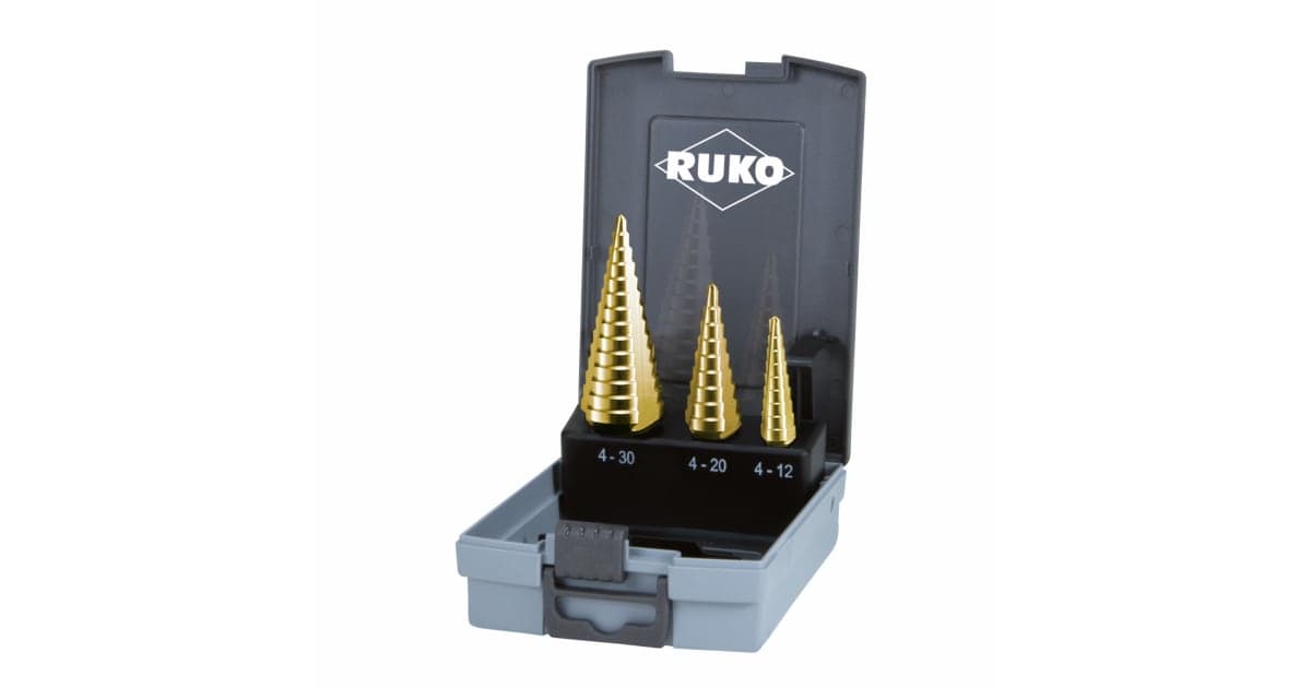 Set burghie treptate HSS - 3 piese 101326TRO