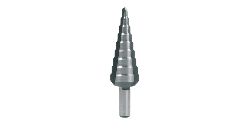 Burghiu treptat HSS, HSS, cu 3 muchii de taiere, canelura dreapta 101350-9 2