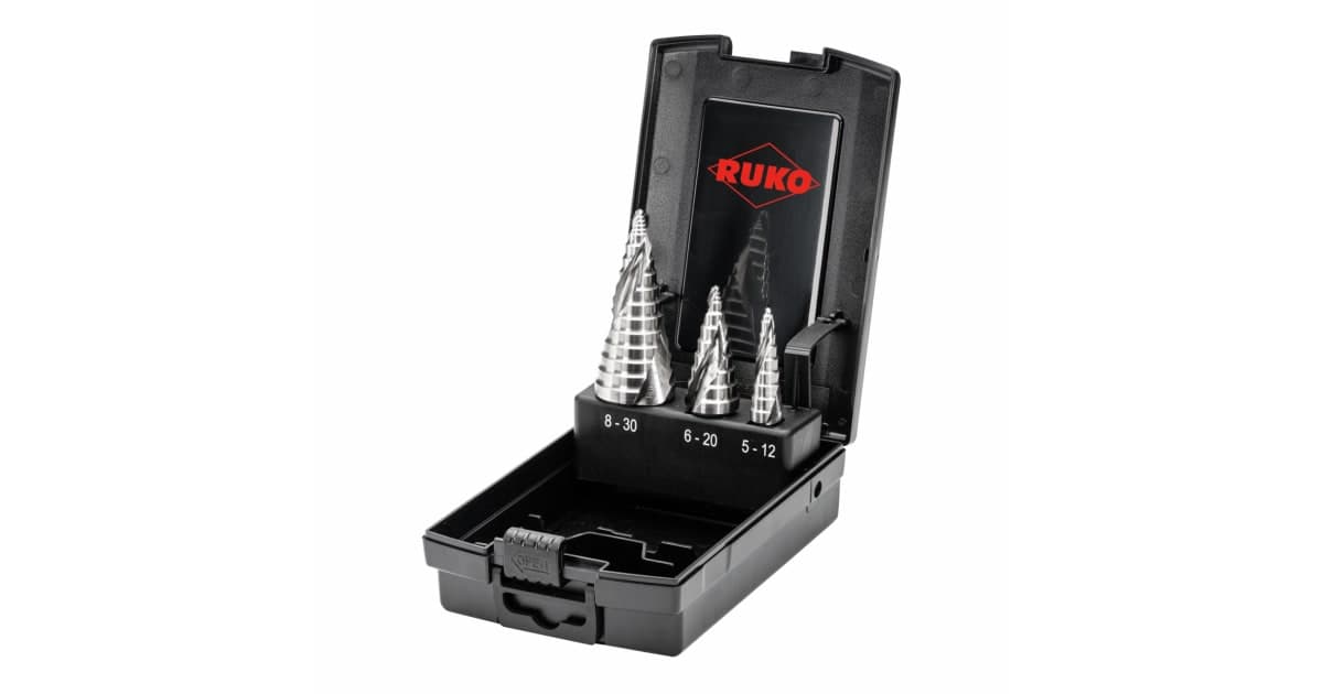Set burghie treptate ULTIMATECUT HSS-Co 5 FLOWSTEP® - 3 piese 101626ERO