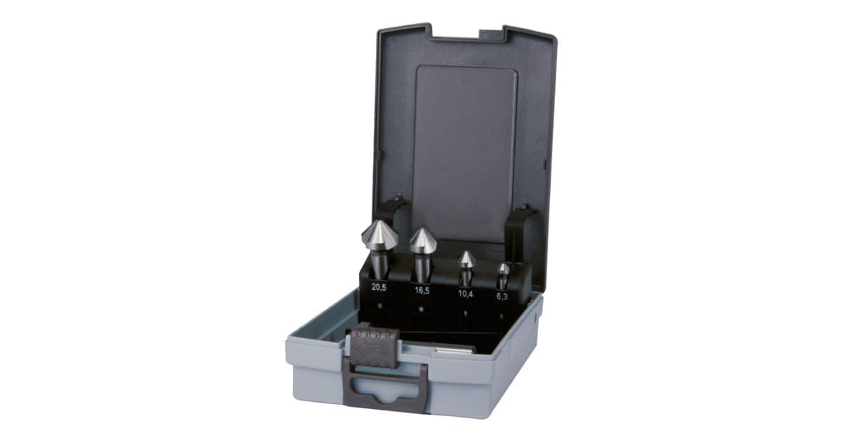 Set zencuitoare 90° HSS - 6 piese 102142A