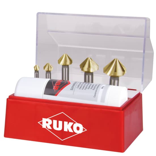 Set zencuitoare 90° HSS-TiN - 6 piese 102142T 3
