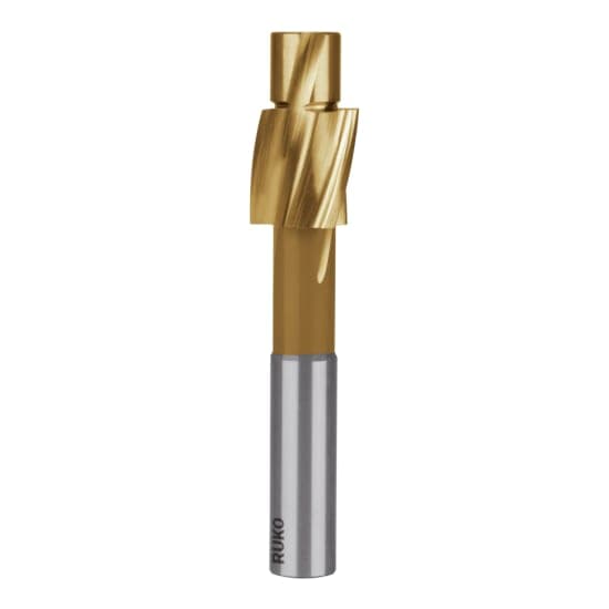 Lamator HSS-TiN cu coadă cilindrică pentru M6, DIN 373, pentru găuri de filet 3