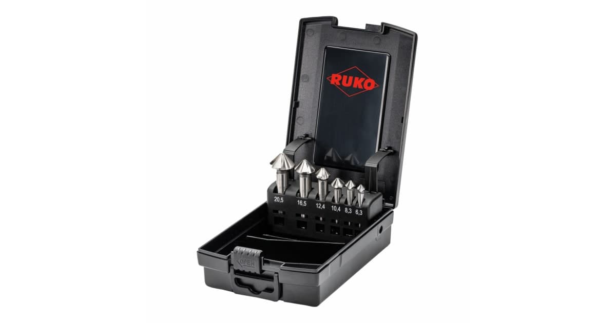 Set zencuitoare ULTIMATECUT 4S HSS-Co 5 90° - 6 piese 102890ERO