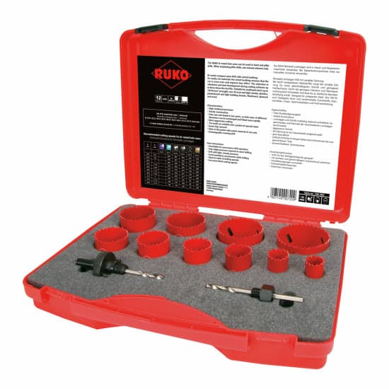 Set carote bimetal HSS 106303 4