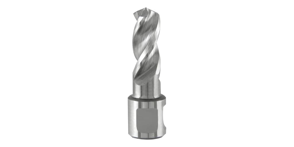 Carotă pentru șine de tren (Solid 3S) cu prindere Weldon (3/4"), șlefuit CBN și 3 muchii de tăiere, 30,0 mm 1081211 2