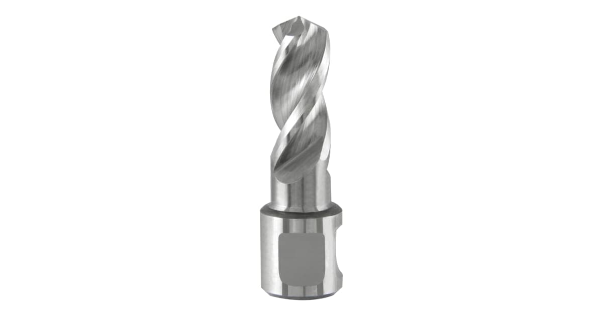 Carotă pentru șine de tren (Solid 3S) cu prindere Weldon (3/4"), șlefuit CBN și 3 muchii de tăiere, 30,0 mm 1081212