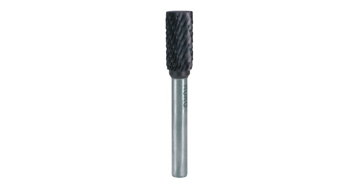 Freză biax din carbură metalică, TiAlN, formă A, cilindru (ZYA) fără dinți de capăt 116014TC