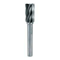 Freză biax din carbură metalică, forma A, cilindru (ZYAS) cu dințare la capăt - cu dințare din aluminiu 116015A 4