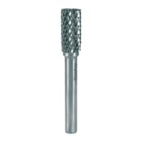 Freză biax din carbură metalică, forma B, cilindru (ZYAS) cu dantură de capăt 116017 4