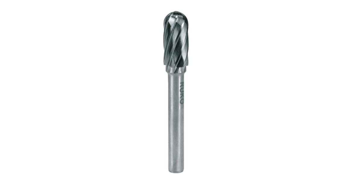 Freză biax din carbură metalică, formă C, cilindrică (WRC) – cu dantură din aluminiu 116020A