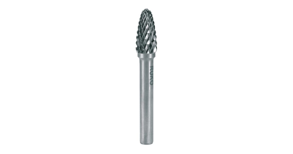 Freză biax din carbură metalică, formă F, arc rotund (RBF) 116030