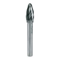 Freză biax din carbură metalică, formă F, arc rotund (RBF) – cu dantură din aluminiu 116030A 4