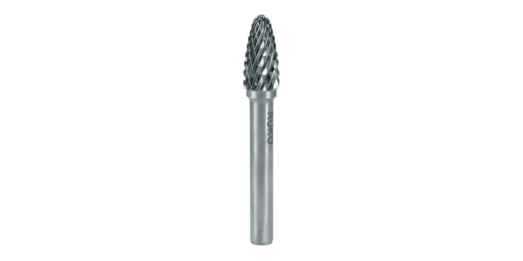 Freză biax din carbură metalică, formă F, arc rotund (RBF) 116032 2