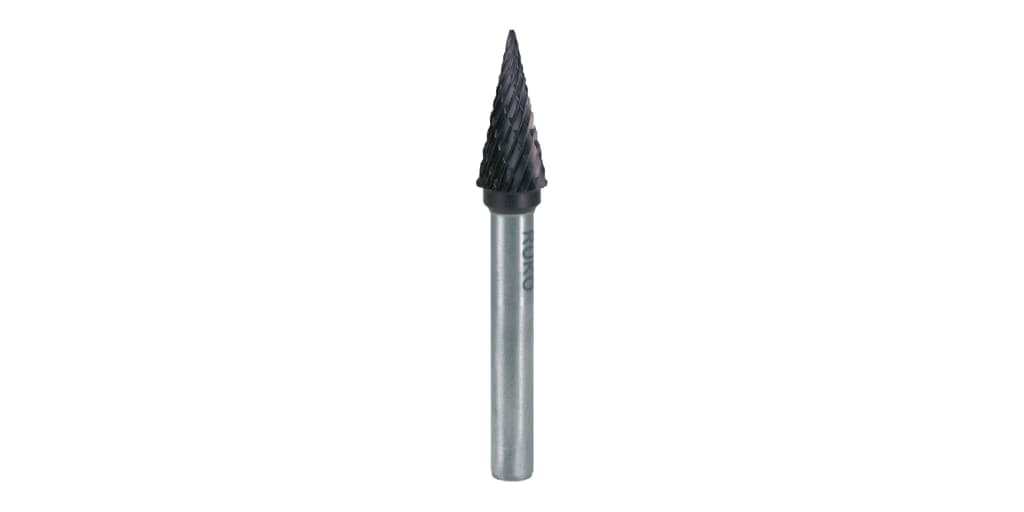 Freză biax din carbură metalică, TiAlN, forma M con ascuțit (SKM) 116035TC 2