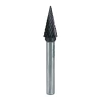 Freză biax din carbură metalică, TiAlN, forma M con ascuțit (SKM) 116037TC 4
