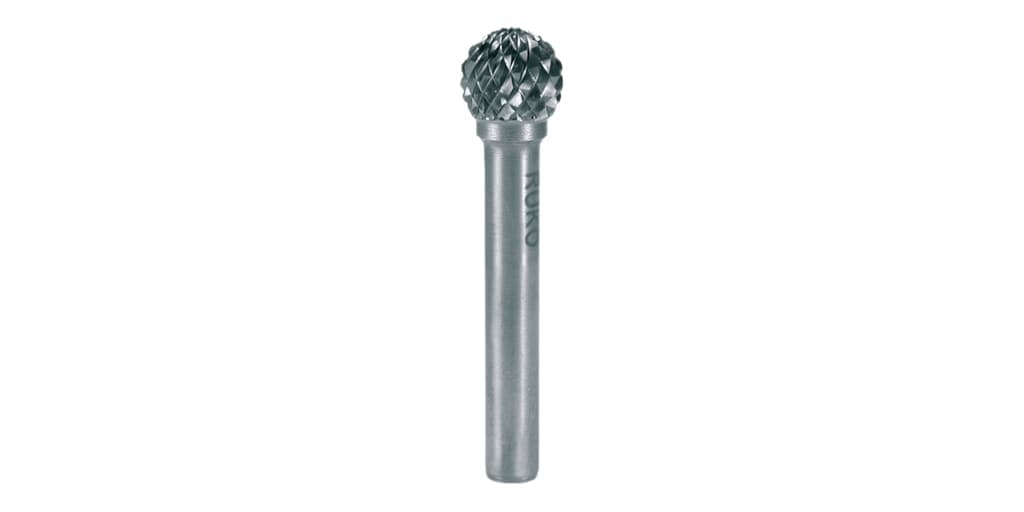 Freză biax din carbură metalică, formă D, tip bilă (KUD) 116041 2