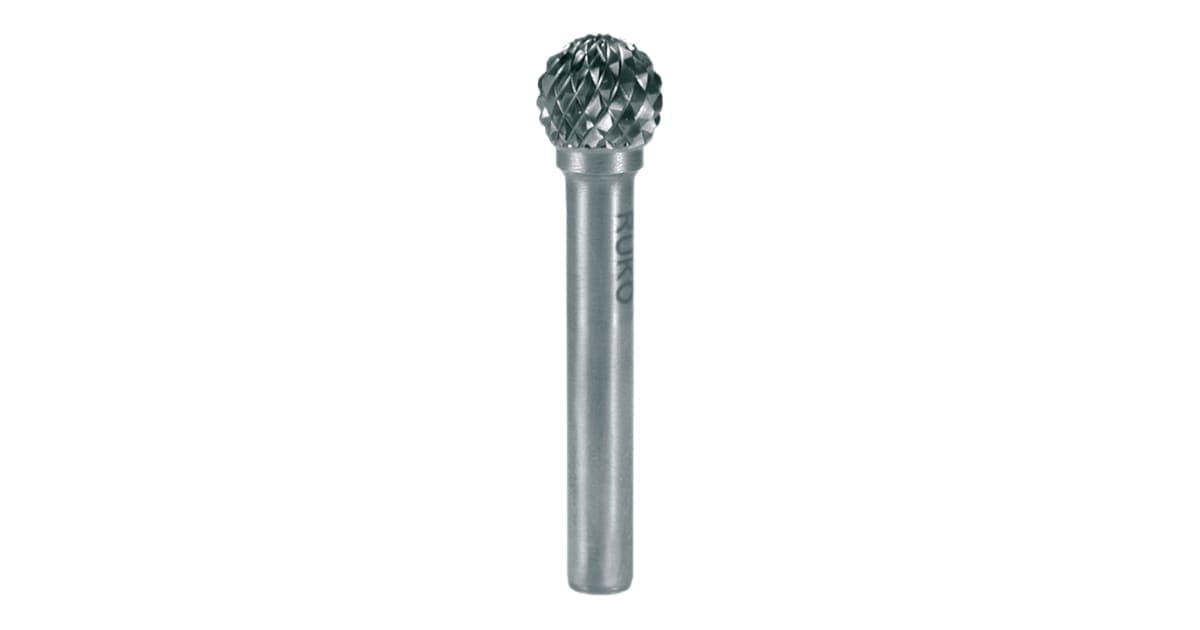 Freză biax din carbură metalică, formă D, tip bilă (KUD) 116044