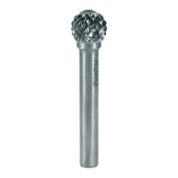 Freză biax din carbură metalică, formă D, tip bilă (KUD) 116052 4