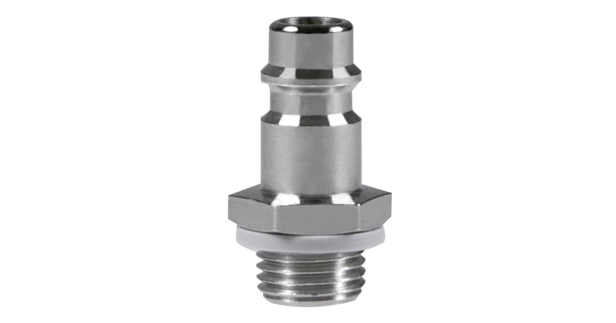 Cuplă rapidă tată G 1/4", Lățimea nominală 7,2 mm cu filet exterior G 1/4" 116101L