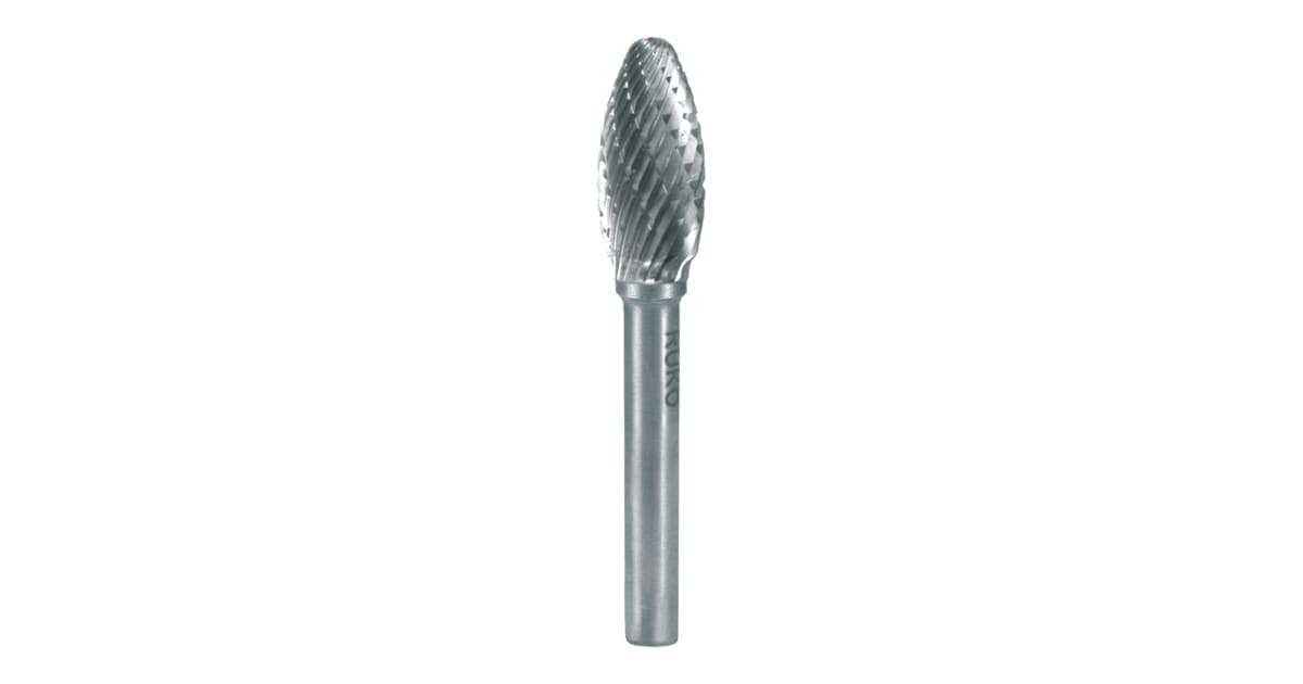 Freză biax din carbură metalică, formă H, flacără (FLH) 116219