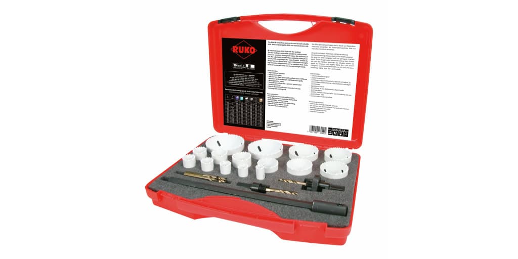 Set carote bimetal HSS-Co 8 Premium - 19 piese 126318 2