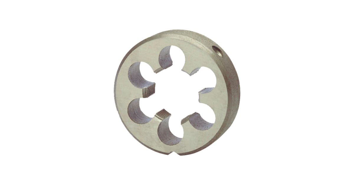 Filieră rotundă HSS, G, HSS, DIN EN 24231, șlefuită 240058
