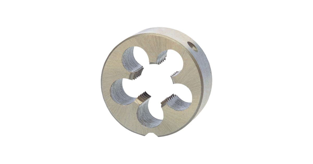 Filieră rotundă HSS, HSS, UNC ≈ DIN EN 22568, șlefuită 240058UNC