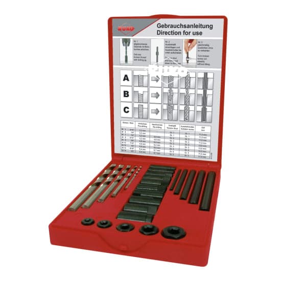 Set scule pentru filetat HSS - 25 piese 244151 3