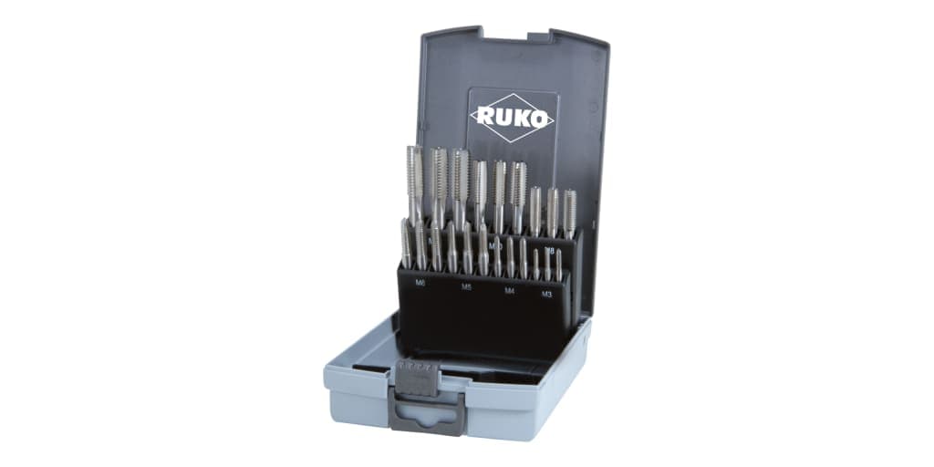 Set scule pentru filetat HSS - 21 piese 245001ERO 2