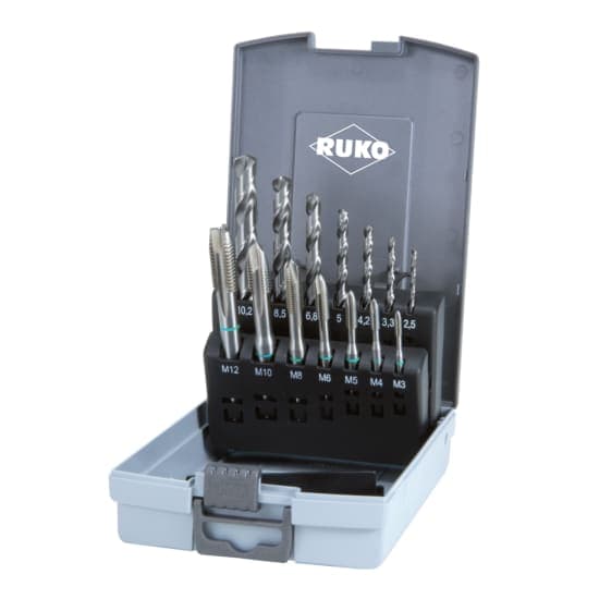 Set scule pentru filetat HSS - 14 piese 245048RO 3