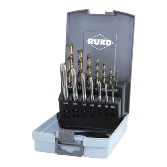 Set scule pentru filetat HSS - 14 piese 245051RO 3