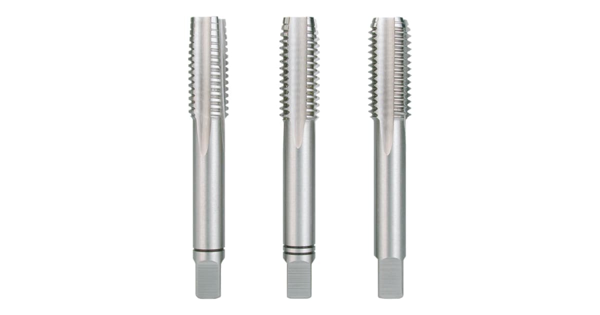 Set tarozi de mână HSS-Co 5 - piese, BSW, HSS, DIN 352, șlefuit - 3 buc 246020-3