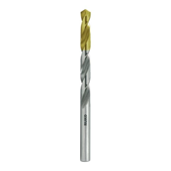 Burghiu elicoidal cu coadă redusă, HSS, cu acoperire a vârfului TiN, DIN 338, Tip N 2501042T 3