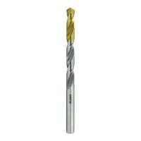 Burghiu elicoidal cu coadă redusă, HSS, cu acoperire a vârfului TiN, DIN 338, Tip N 2501110T 4