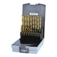 Set burghie elicoidale HSS-TiN - 19 piese 250214TRO 4