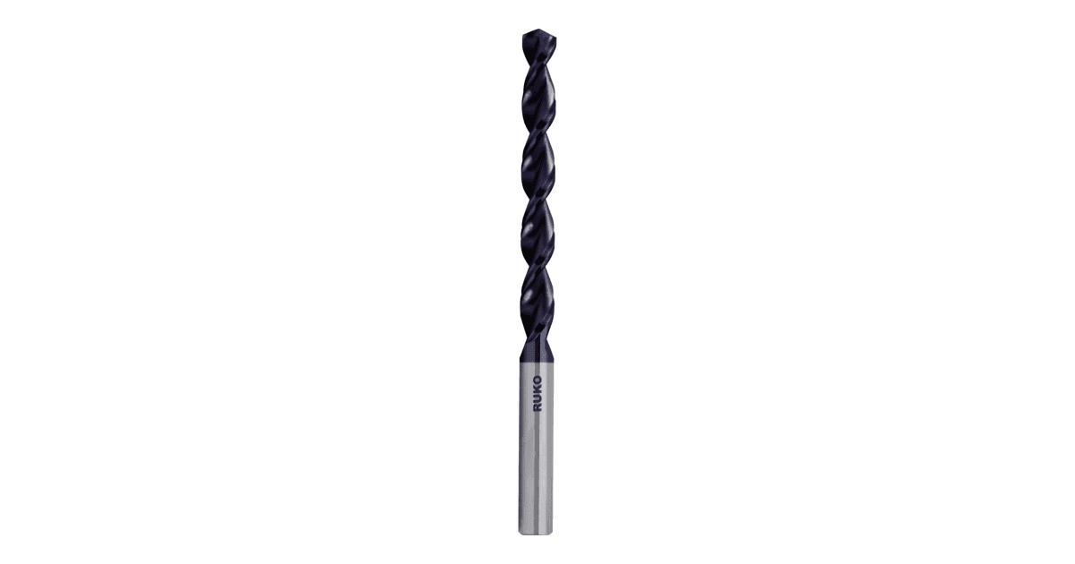 Burghiu elicoidal cu coadă redusă, HSS, TiAIN, DIN 338, TL 3000 258075F