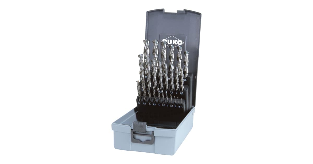 Set burghie elicoidale HSS TL 3000 - 25 piese 258215RO